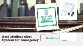 best medical alert system for emergency