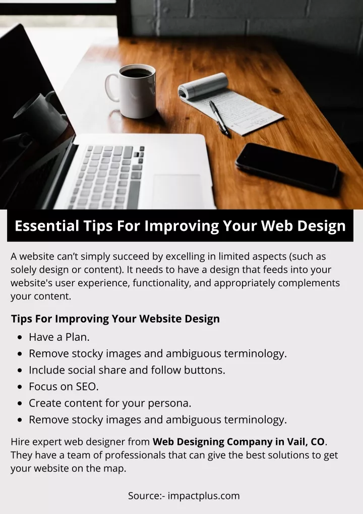 essential tips for improving your web design
