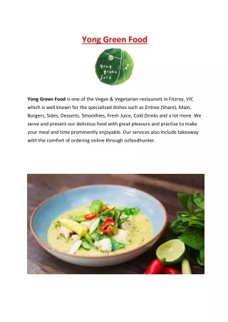 yong green food