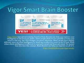 Vigor Smart - Boost Your brain Power