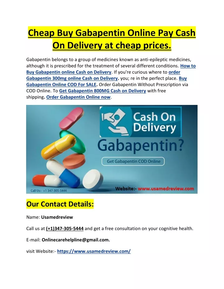 cheap buy gabapentin online pay cash on delivery