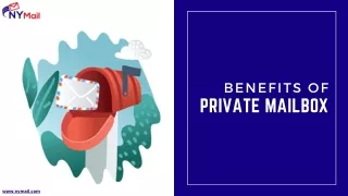 Benefits of Private Mailbox