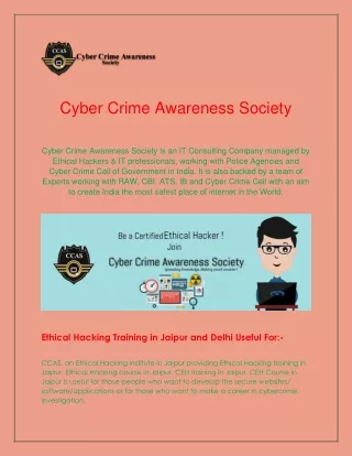 Hacking Course In Jaipur