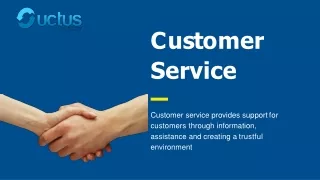 c u s t o m e r service