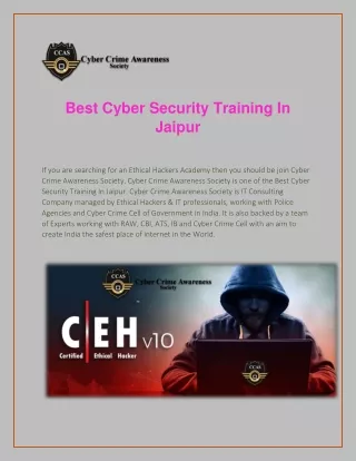 Online Ethical Hacking Institute In Jaipur