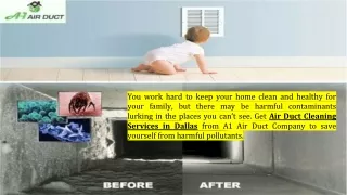 Air Conditioning Duct Cleaning in Dallas