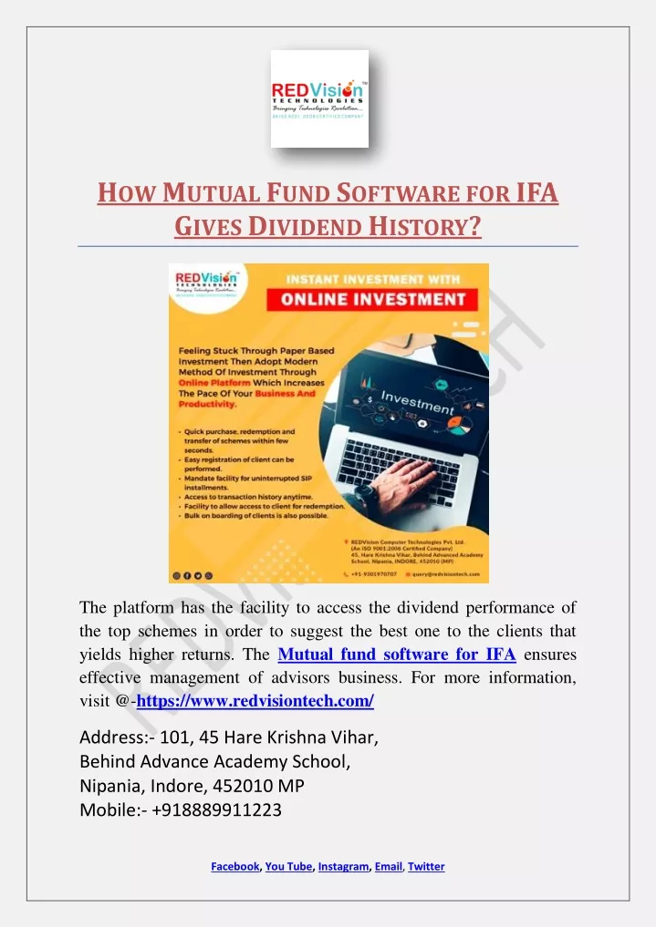 h ow m utual f und s oftware for ifa g ives