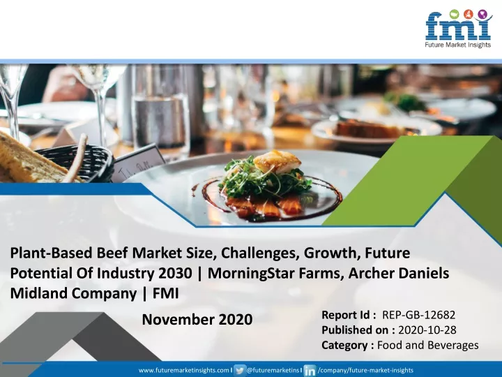 plant based beef market size challenges growth
