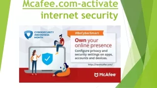 Mcafee.com/activate - Steps to Get McAfee With Product key 2020