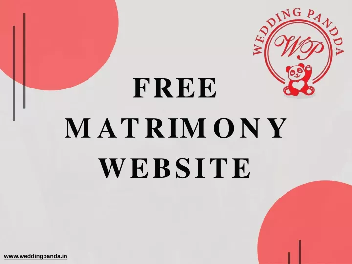 free m a t r i m o n y website