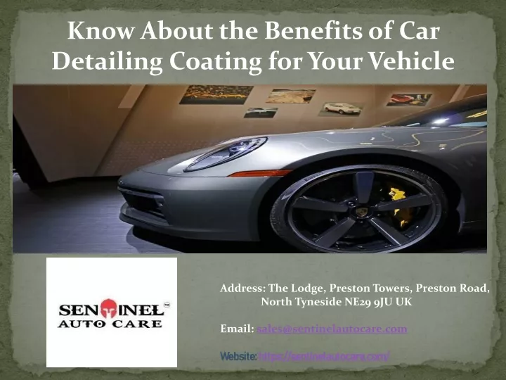 know about the benefits of car detailing coating