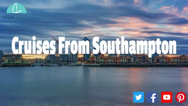 cruises from southampton