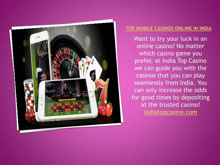 top mobile casinos online in india