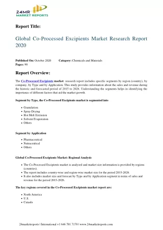 report title