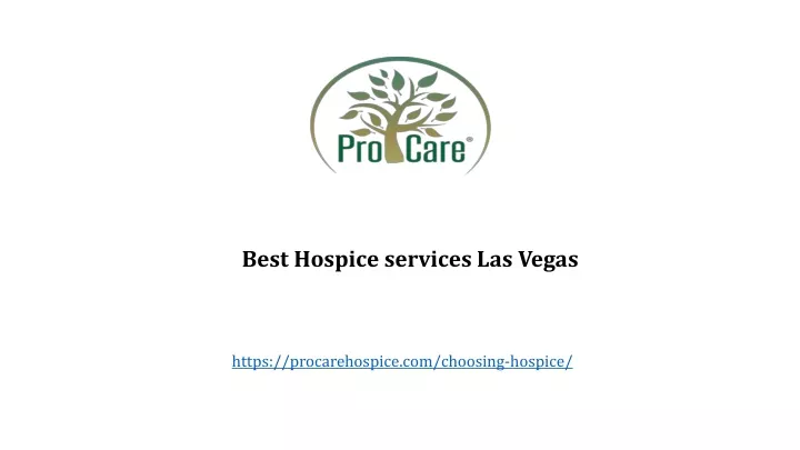 best hospice services las vegas