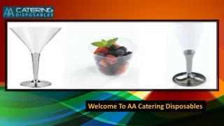 AA Catering Disposables