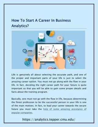 how to start a career in business analytics