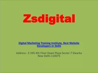 Digital Marketing and Web Designing-Development Agency Dwarka, Delhi