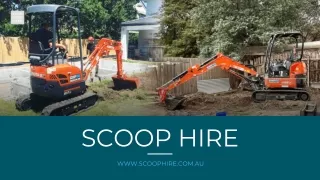 Excavator Hire Melbourne