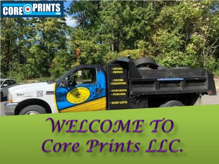 welcome to core prints llc