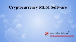 cryptocurrency mlm software