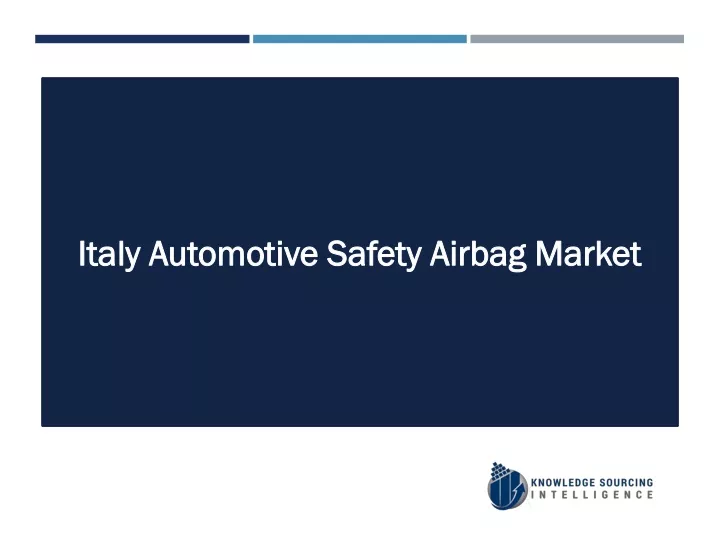 italy automotive safety airbag market