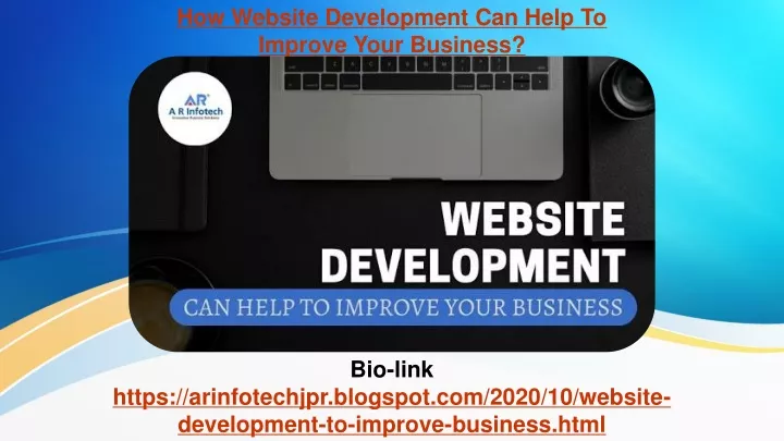 how website development can help to improve your