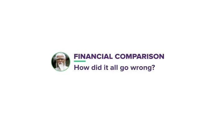 financial comparison