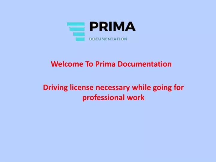 welcome to prima documentation