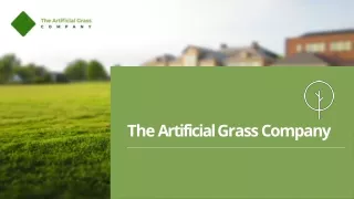 the artificial grass company