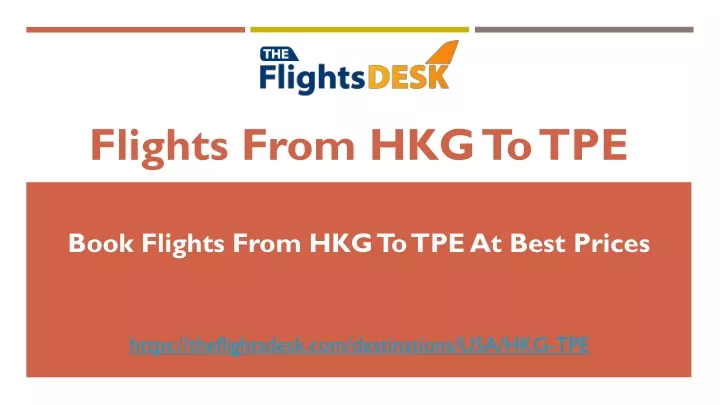 flights from hkg to tpe