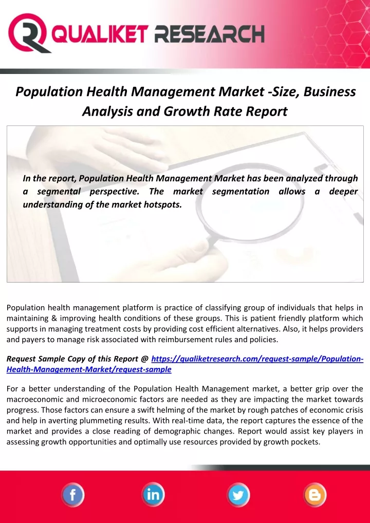 population health management market size business