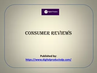 Consumer Reviews