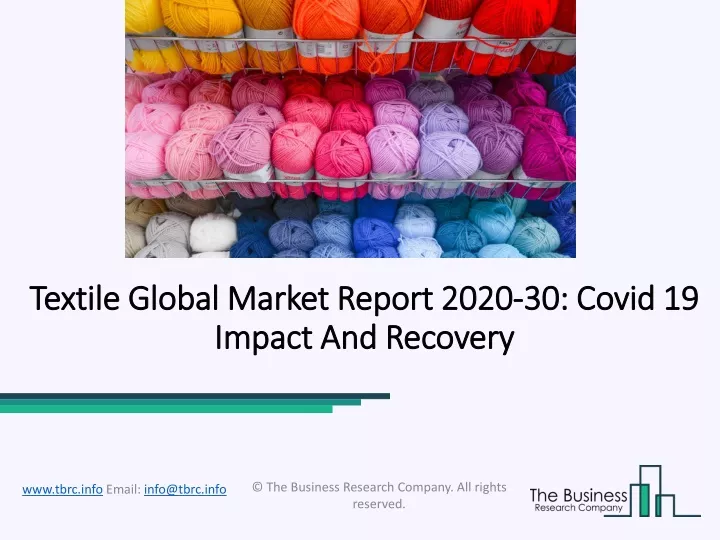 textile global market report 2020 30 covid 19 impact and recovery