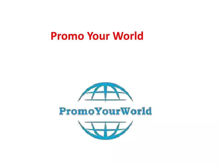 promo your world