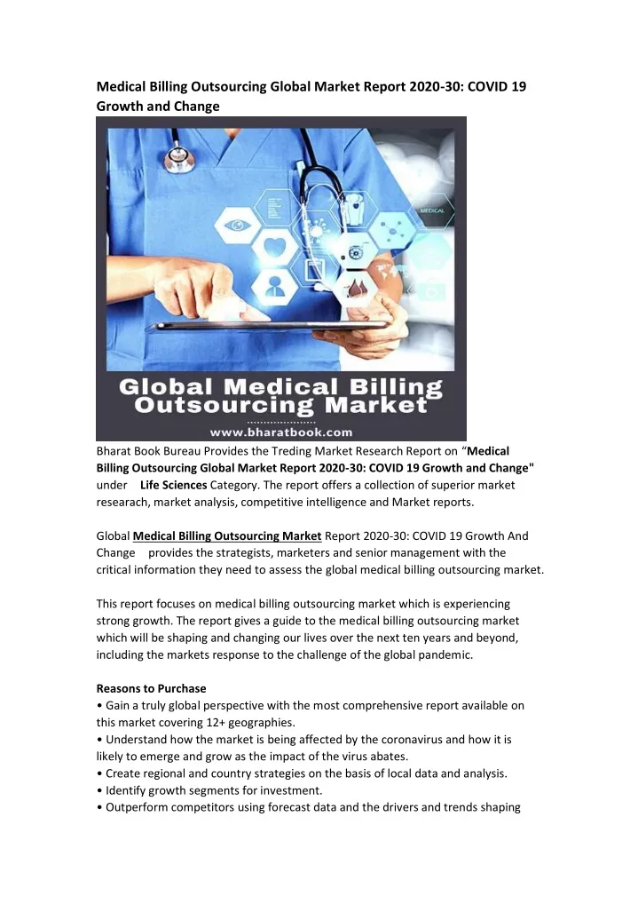 medical billing outsourcing global market report