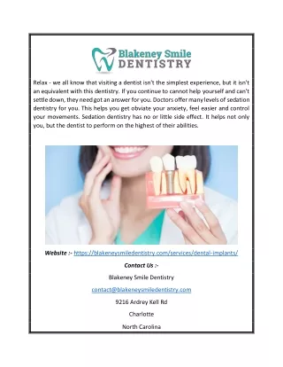 relax we all know that visiting a dentist