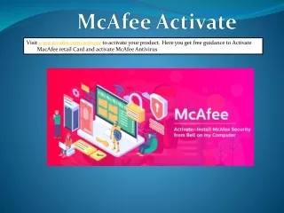 Mcafee.com/activate – Enter your activation code – Download McAfee