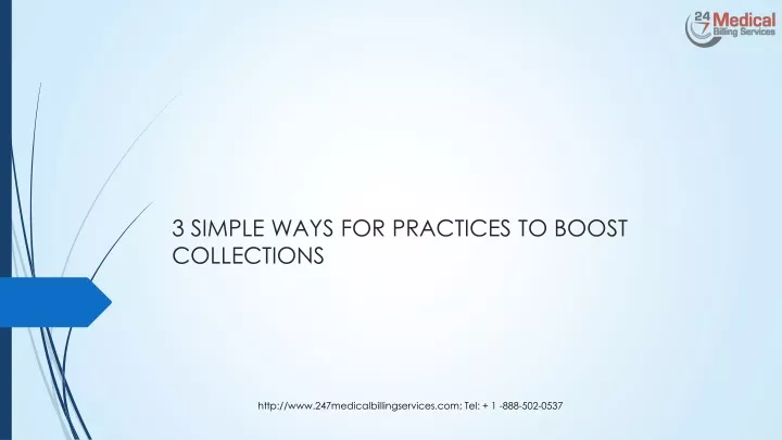 3 simple ways for practices to boost collections