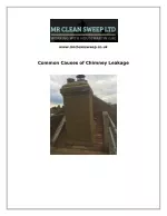 Common Causes of Chimney Leakage