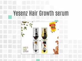 Hair regrowth serum