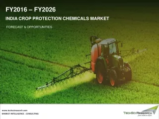 India Crop Protection Chemicals Report, 2026