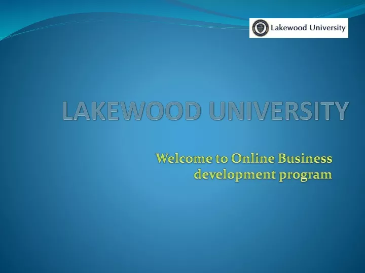 lakewood university