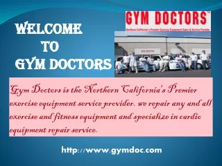 Exercise Equipment California