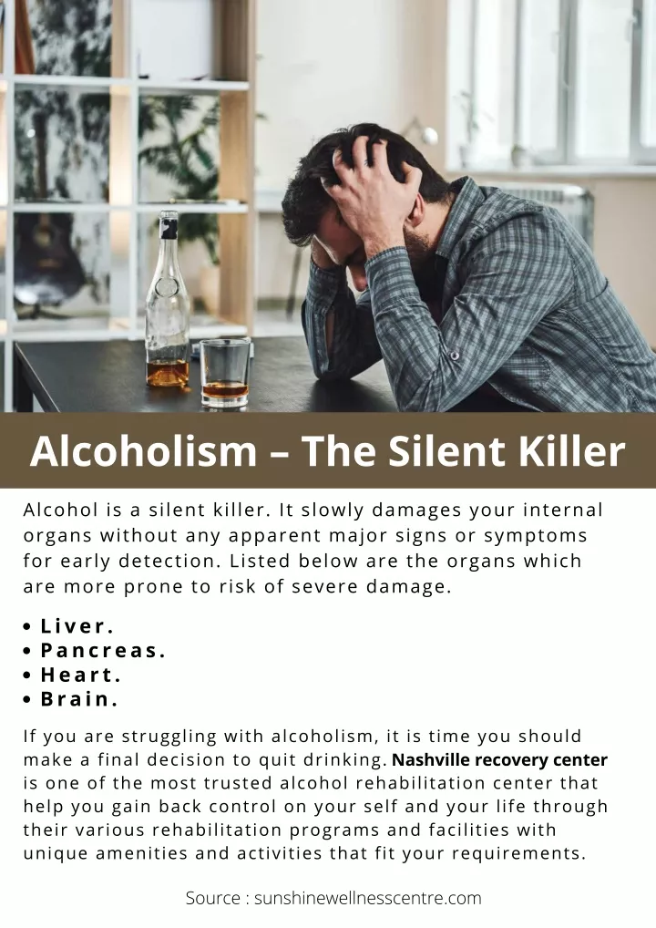 alcoholism the silent killer