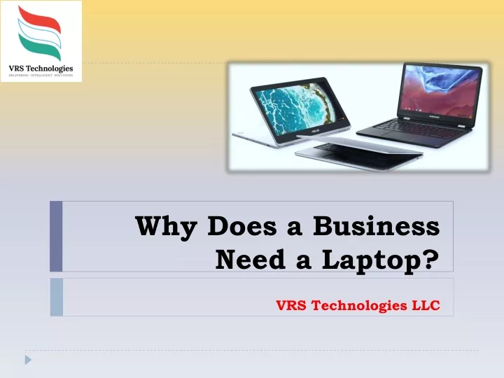 why does a business need a laptop