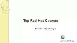 top red hat courses