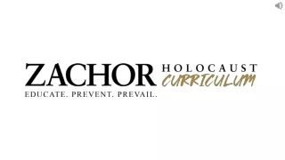 Free Resource and Interactive Teaching to raise awareness about Holocaust
