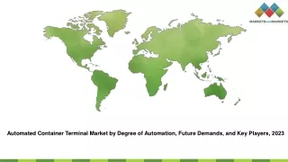 automated container terminal market by degree