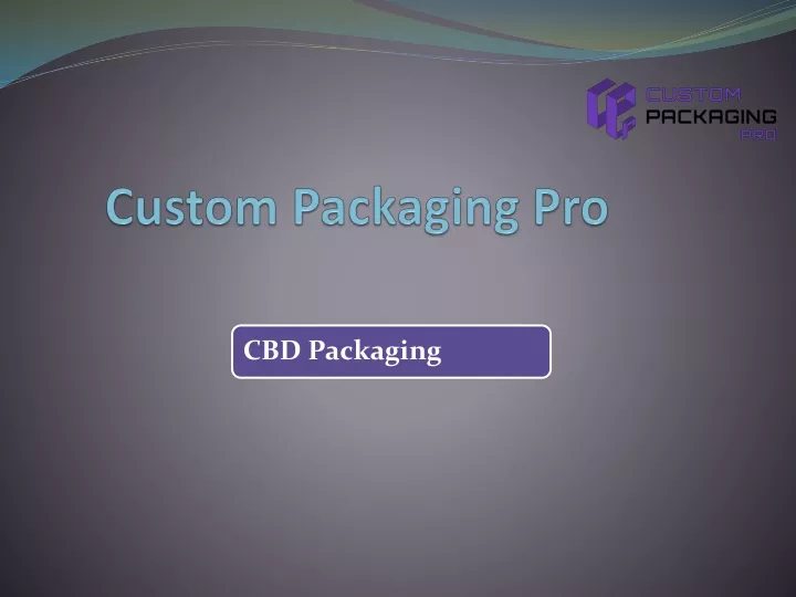 custom packaging pro